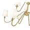 Z-Lite Gianna Chandelier, 9-Light, 46 In.W x 28.25 In.H, Modern Gold/White 7509-9-46MGLD - alternate 5
